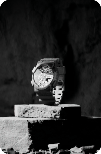 watches on rock